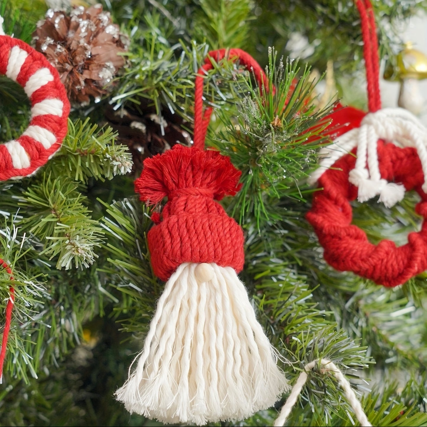 Macrame Gnome Ornaments Kit DIY Step By Step Guide