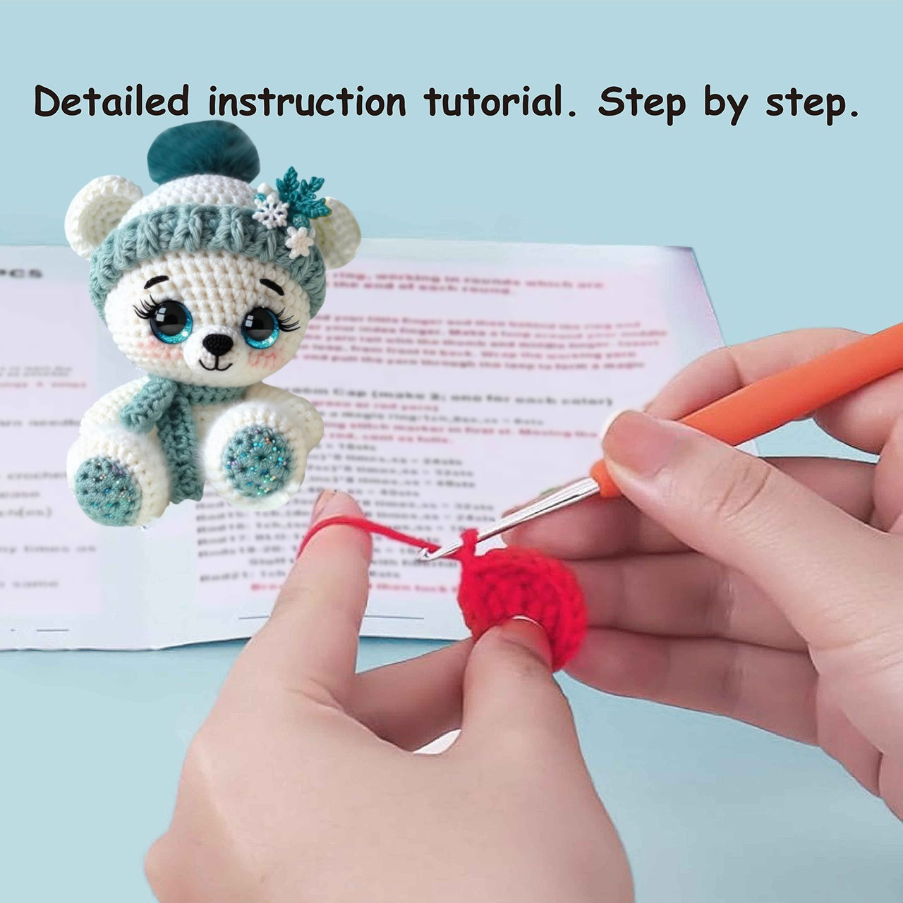 Complete Crochet Kit For Amigurumi Bears Step By Step Guide