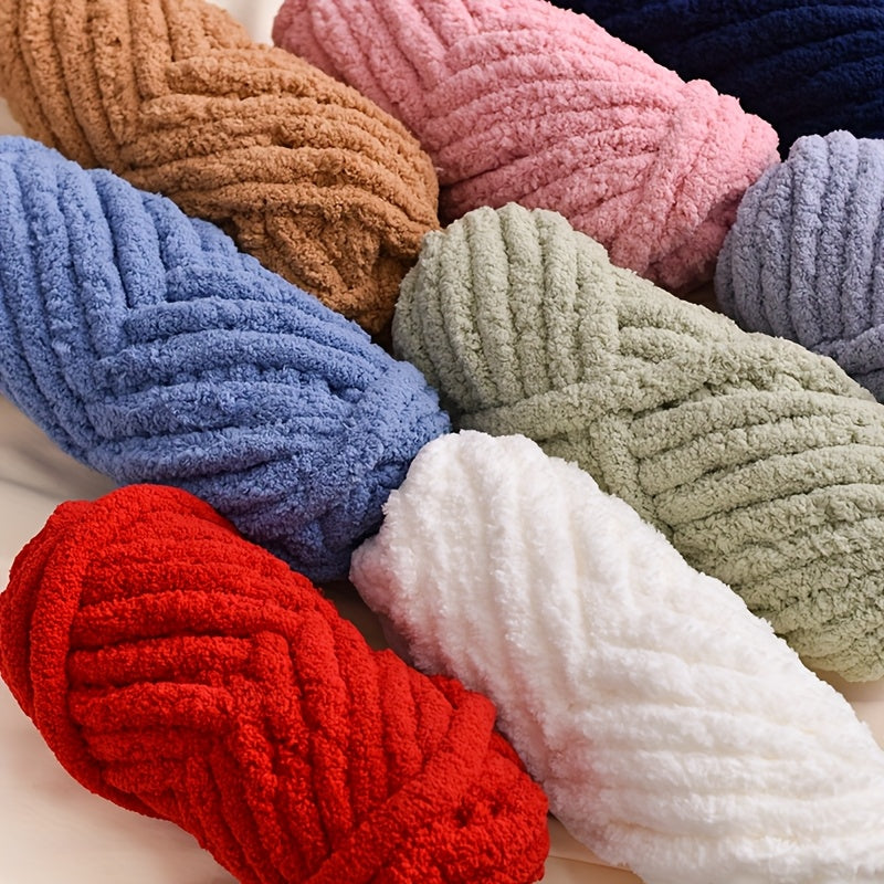 Plush Cat Tail Chenille Yarn Bulk Pack For Knitting