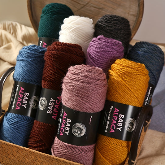 Alpaca Wool Yarn Ultra Soft and Warm for Knitting Projects