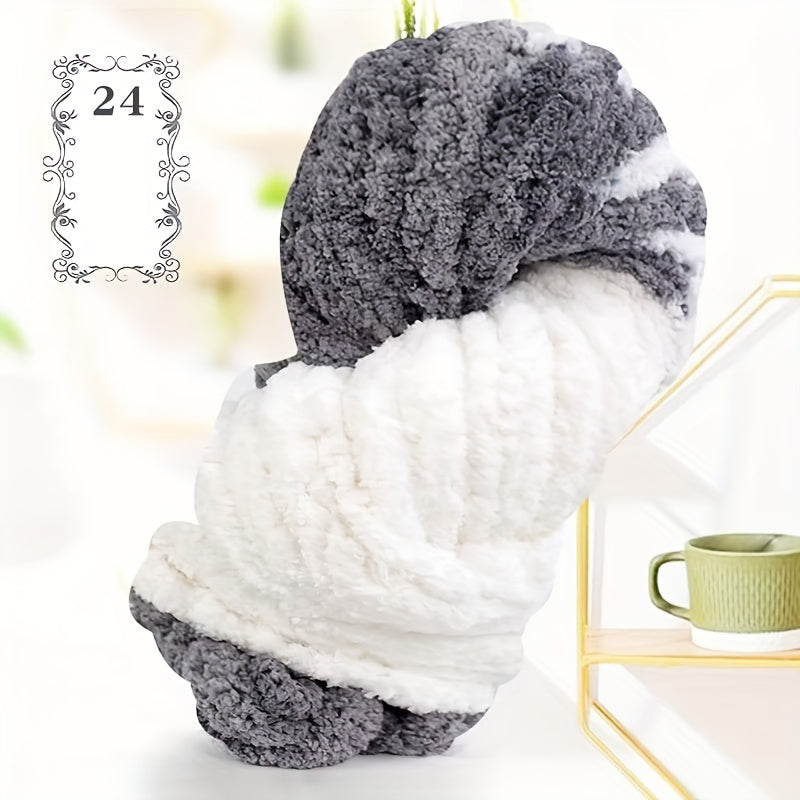 Thick Chenille Yarn For Handmade Projects And Blankets