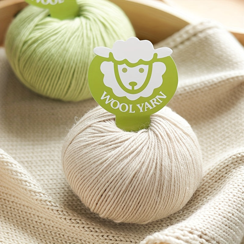 New Sheep Premium Wool Yarn 10 Balls 500g Knitting Kit