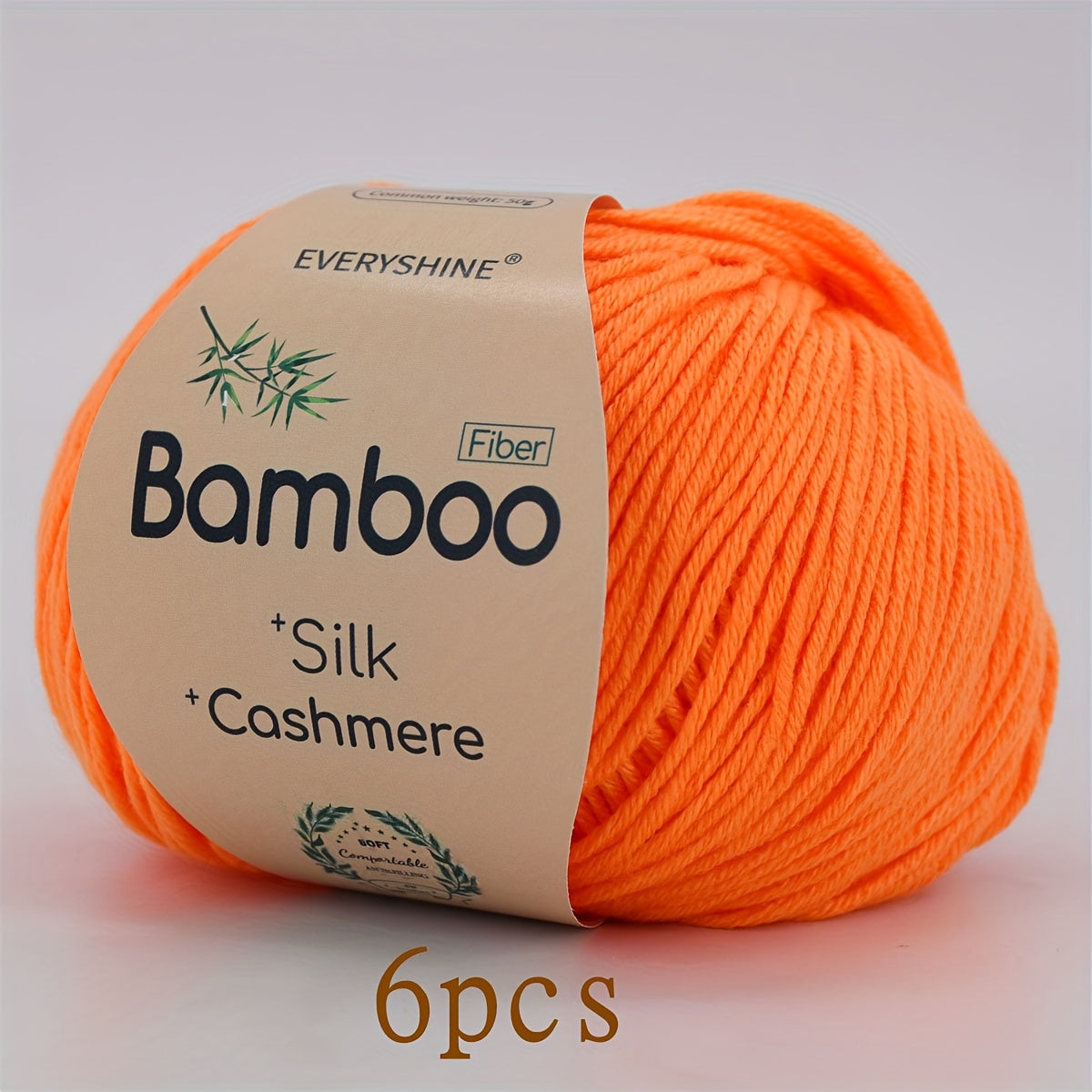 Bamboo Silk Blend Yarn Soft Breathable For Knitting
