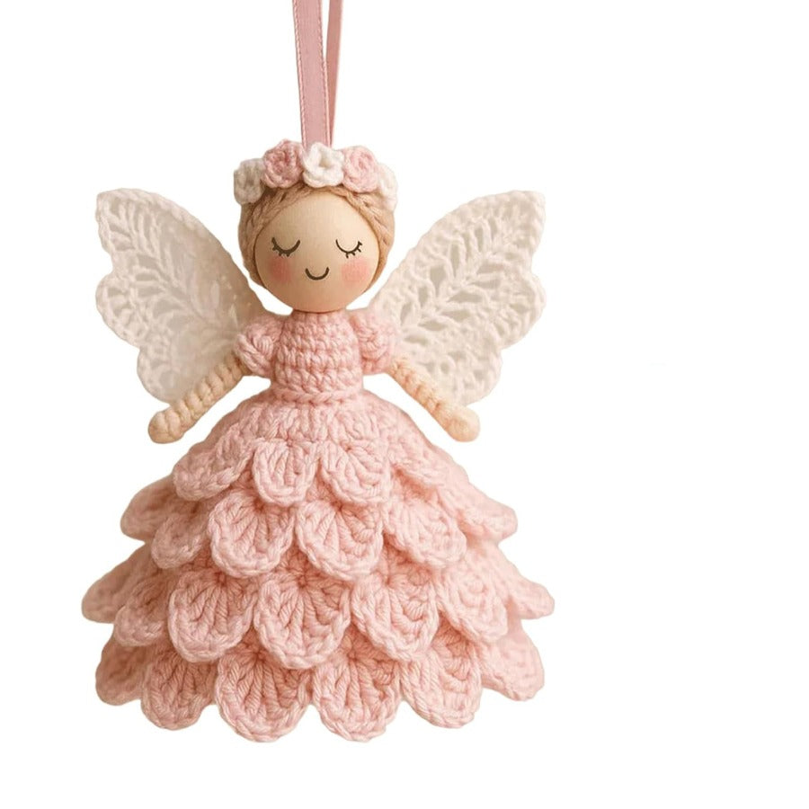 Crochet Angel Kit Amigurumi Ornament For Christmas Decor