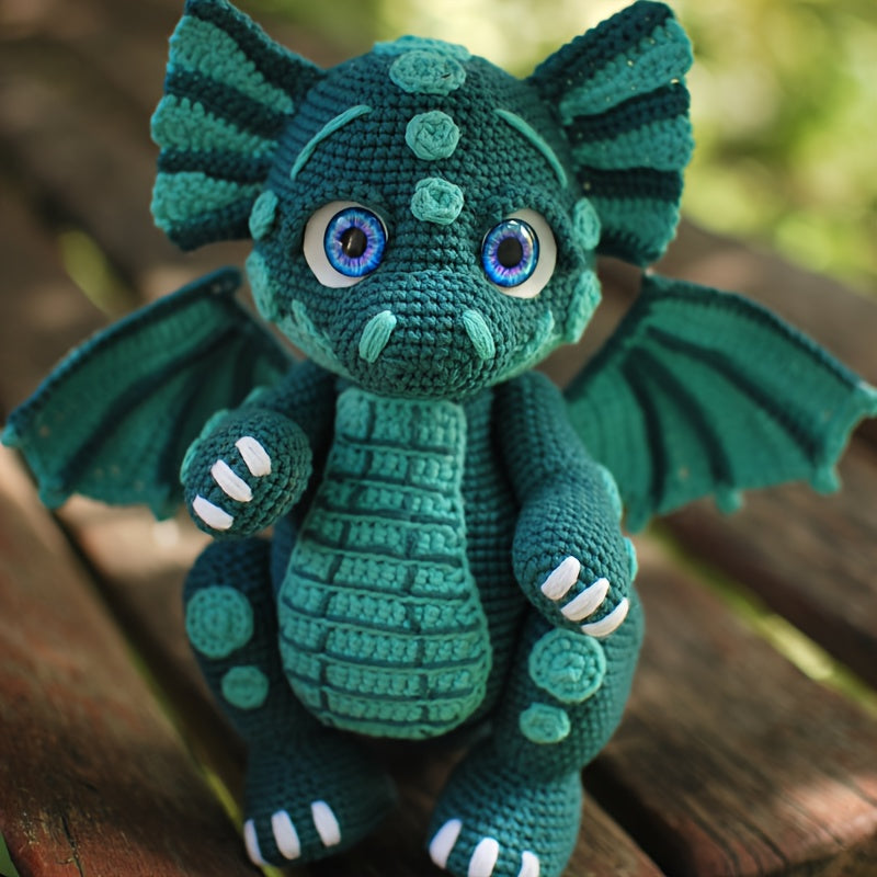 Animal Crochet Kit for Beginners Dragon DIY with Tutorials