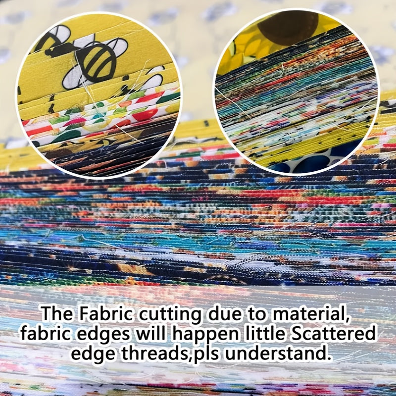 Classic Houndstooth Patchwork Cloth Kit 8 Pack DIY Sewing