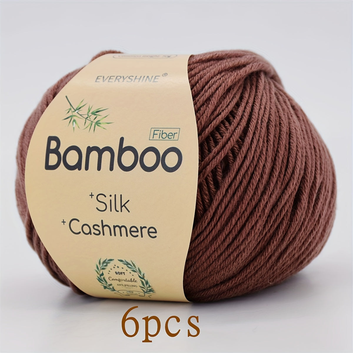 Bamboo Silk Blend Yarn Soft Breathable For Knitting