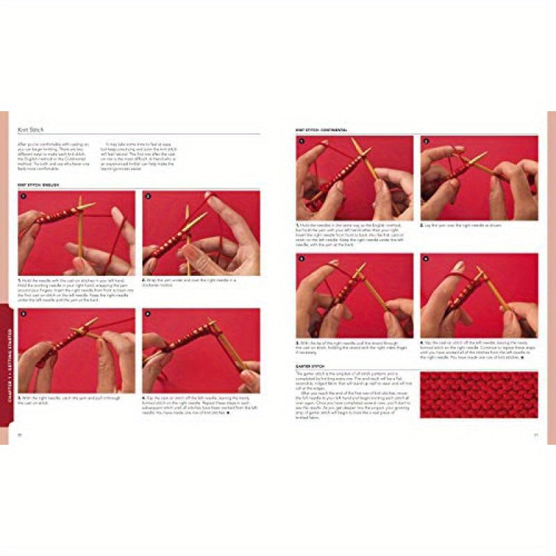 Vogue Knitting Learn to Knit Book for Absolute Beginners