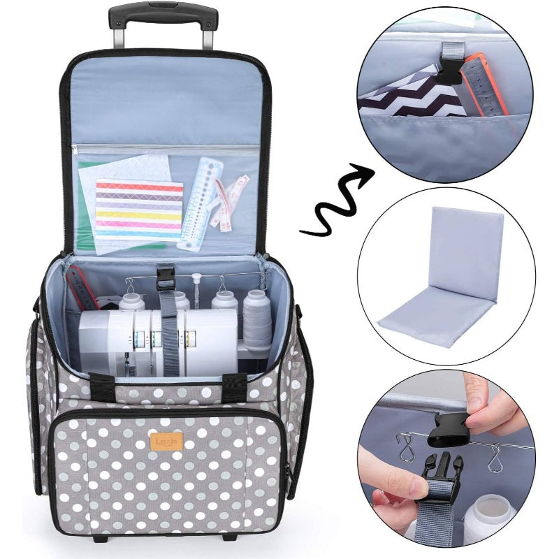Compa Heavy Duty Serger With Detachable Dolly And Padding