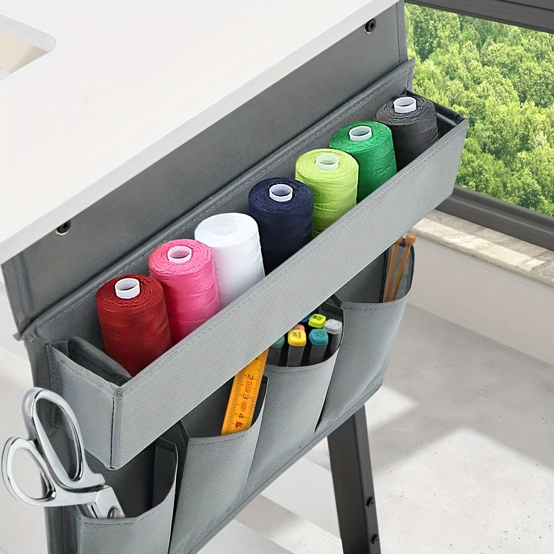 EROMMY Adjustable Folding Sewing Table With Side Pocket