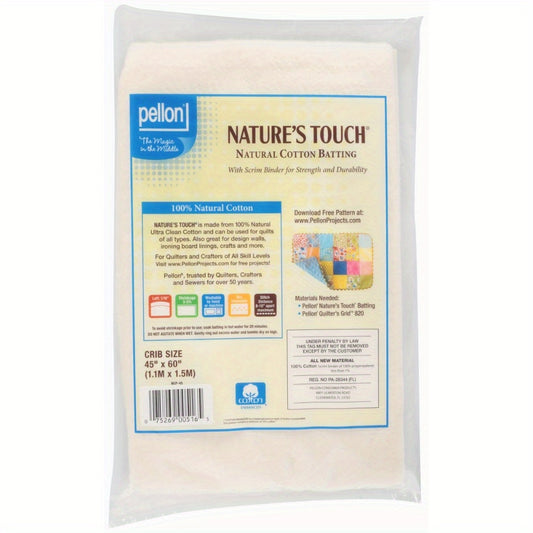 Pellon Cotton Quilting Batting Precut for Craft Projects