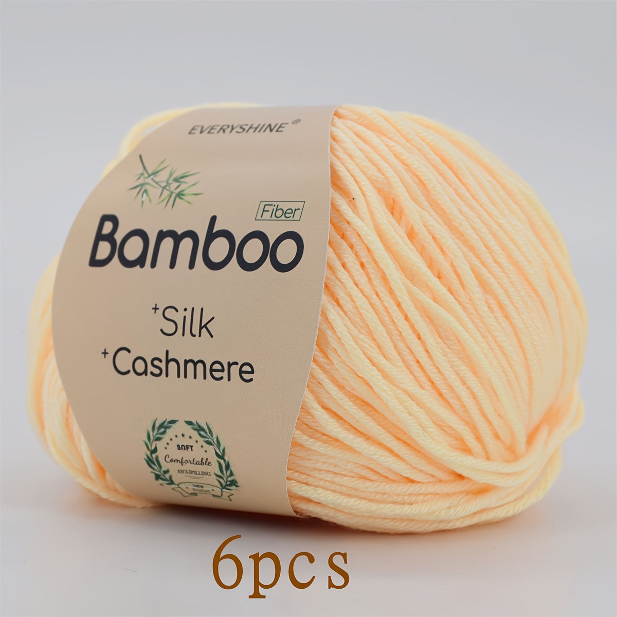 Bamboo Silk Blend Yarn Soft Breathable For Knitting