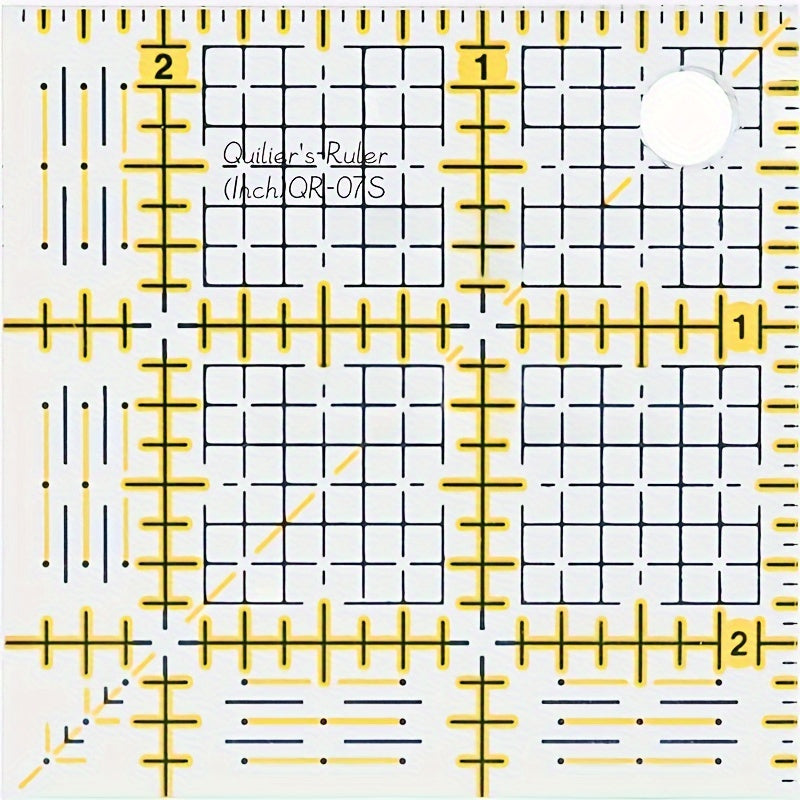 Acrylic Quilters Ruler Set For Patchwork Quilting Sewing