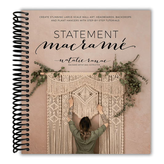 Statement Macrame Large Scale Wall Art Plant Hanger Guides