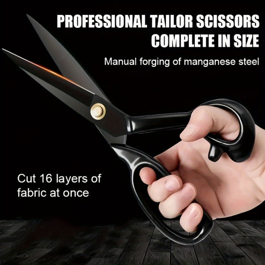 Fabric Scissors High Carbon Steel Ergonomic Handles