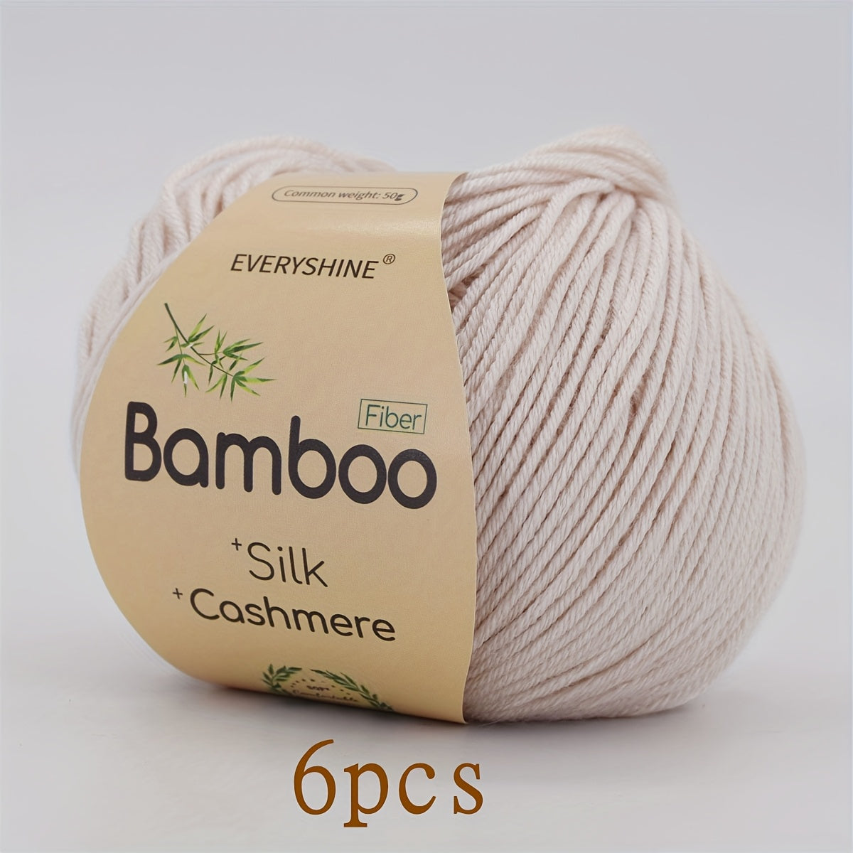 Bamboo Silk Blend Yarn Soft Breathable For Knitting