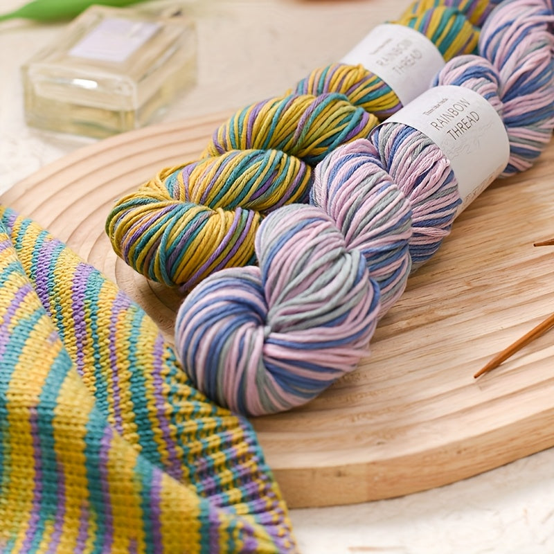 Gradient Silk Yarn Set Of 3 For Knitting Sweaters Shawls